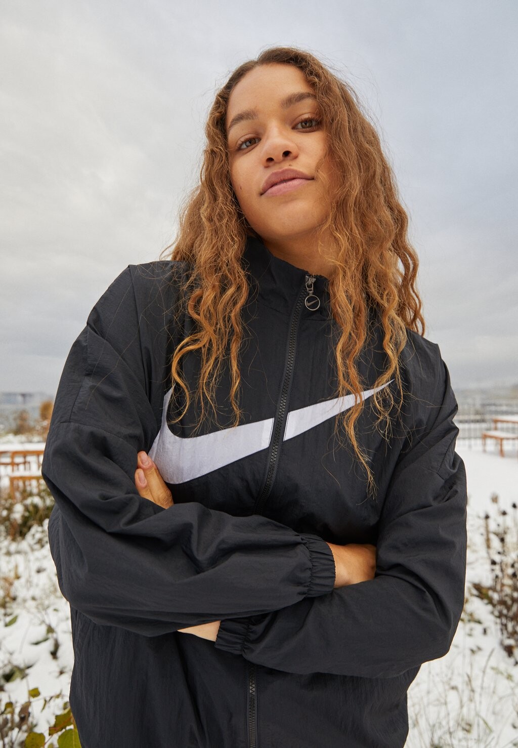 

Тренировочная куртка Nike, черный