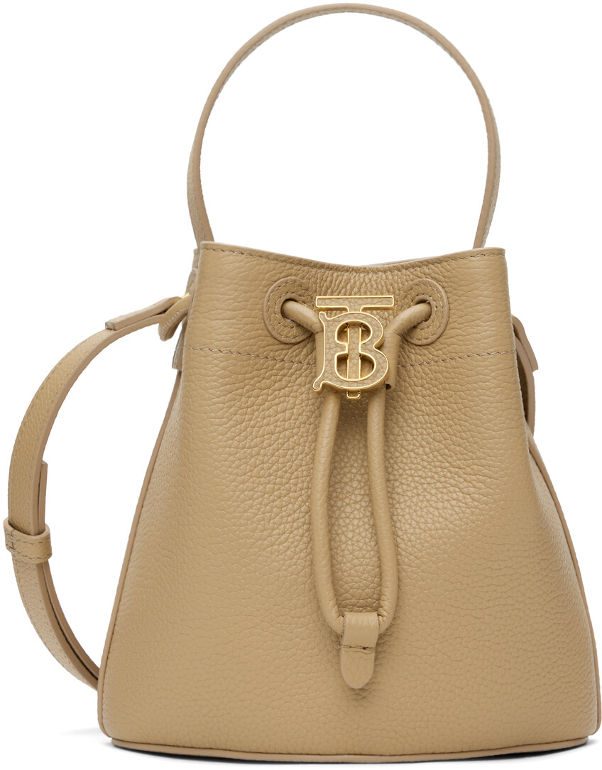 

Бежевая сумка через плечо Mini TB Овсяная Burberry