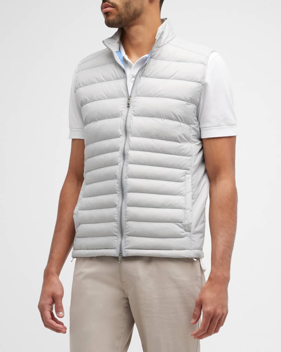 

Мужской стеганый жилет Crown Elite Lite с молнией во всю длину Peter Millar