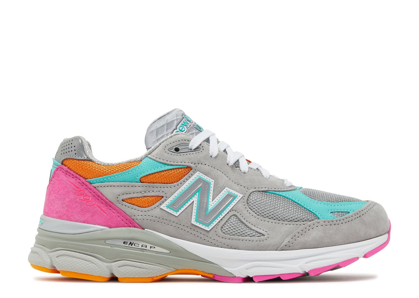 

Кроссовки New Balance Dtlr X 990V3 Made In Usa 'Miami Drive', серый