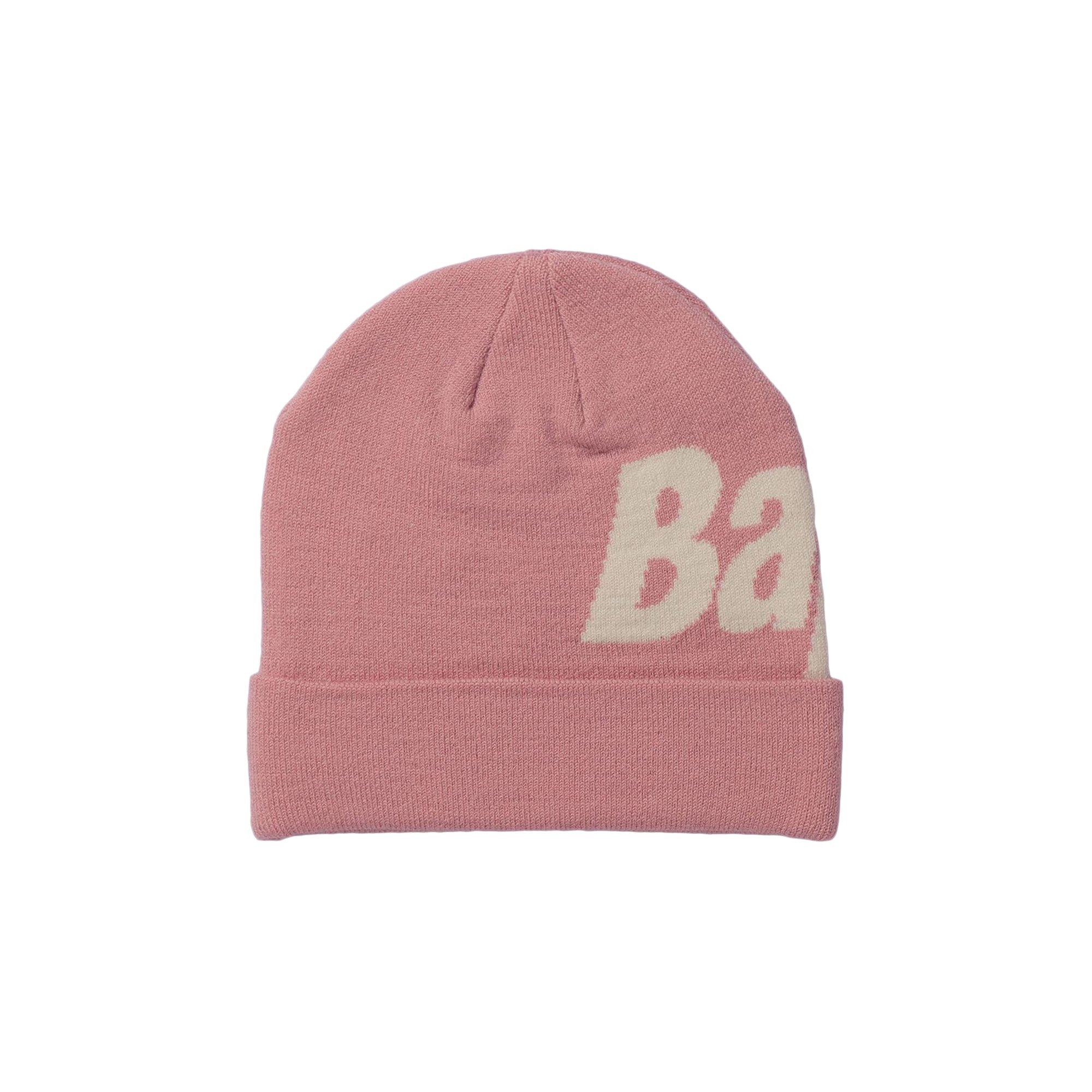 Вязаная шапка BAPE Розовая