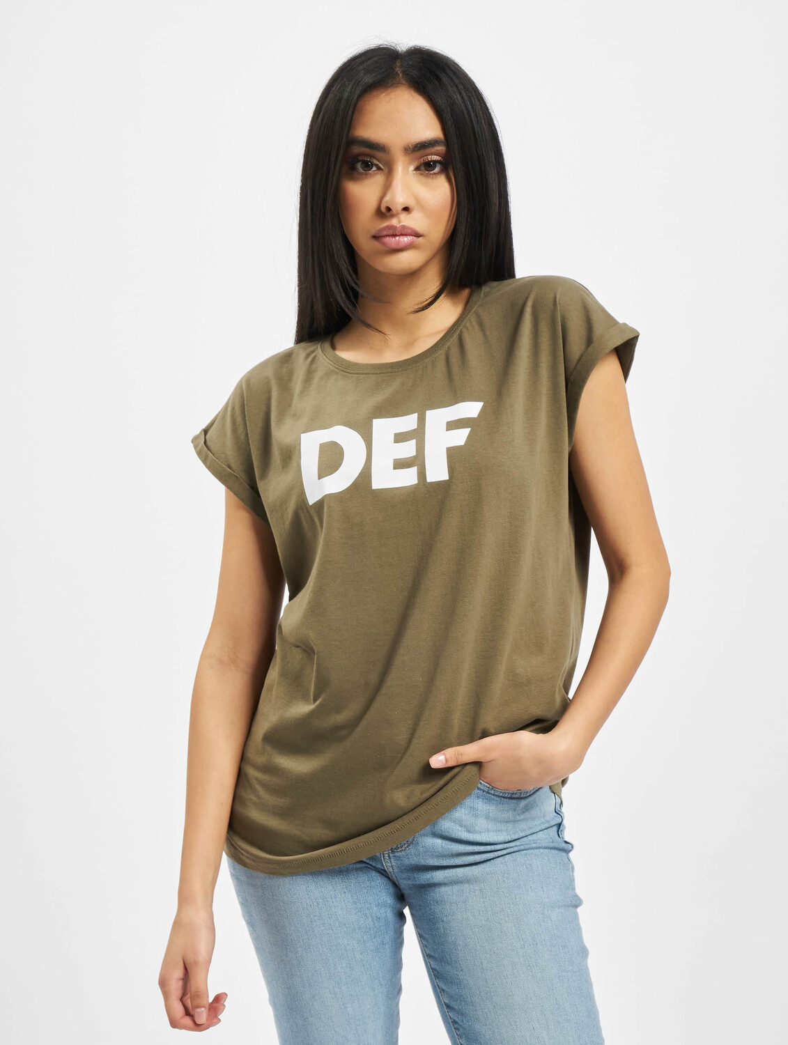 

Футболка DEF s, зеленый