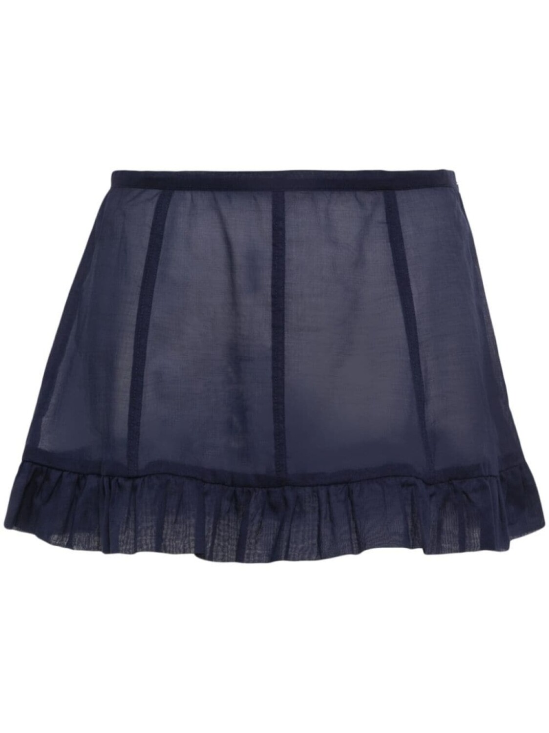

Paloma Wool юбка мини с оборками, синий