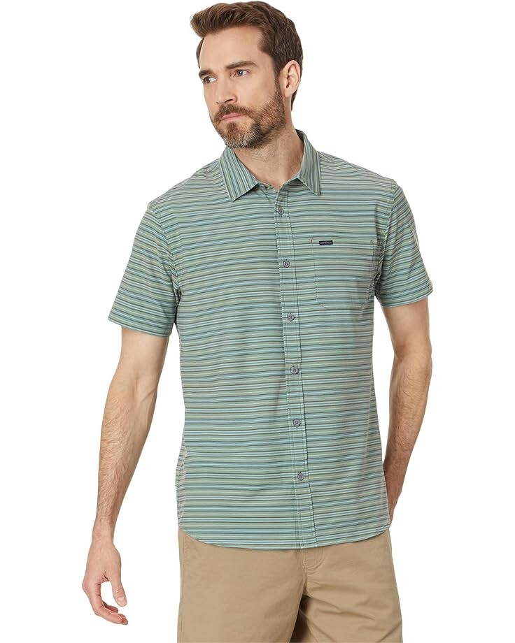

Рубашка O'Neill Traveler UPF Traverse Stripe Standard Woven, цвет Sage