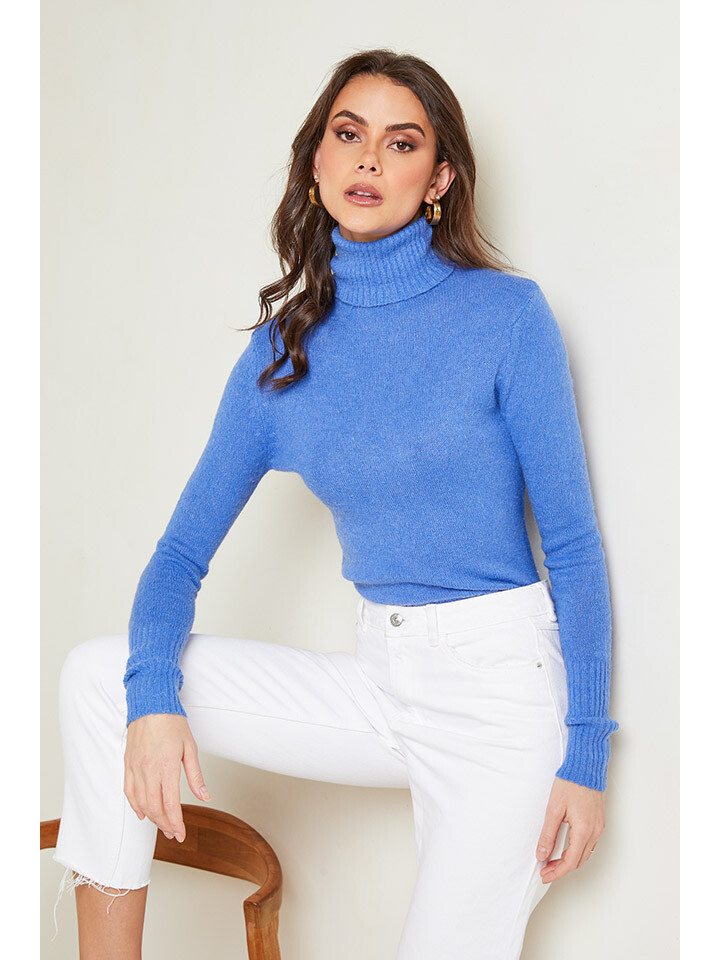 

Свитер Soft Cashmere Rollkragen, синий