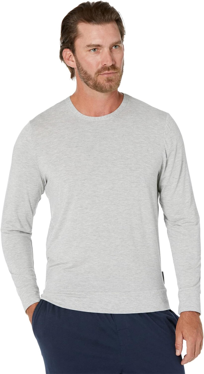 

Толстовка с длинными рукавами Eco Pure Modal Lounge Calvin Klein Underwear, цвет Grey Heather