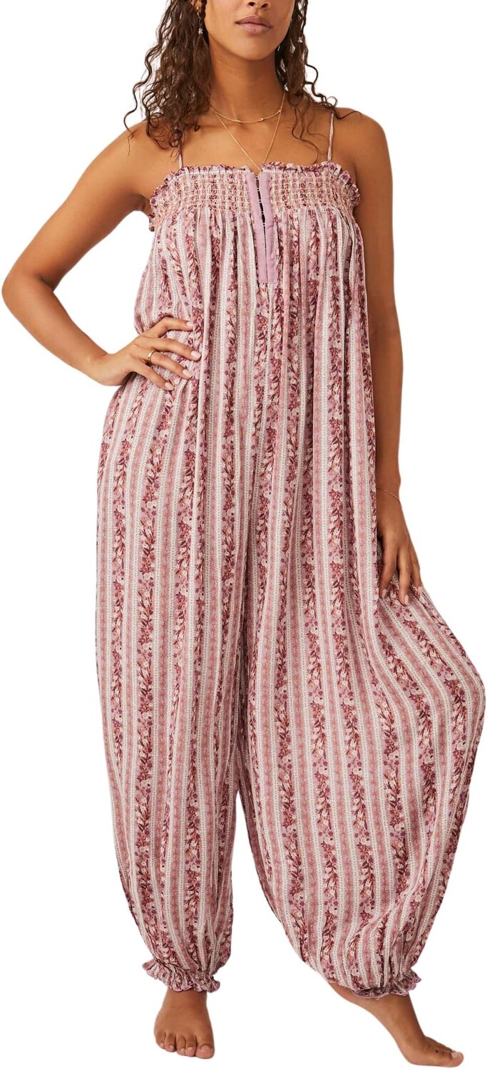 

Комбинезон макси Rule The World Free People, цвет Tulip Combo
