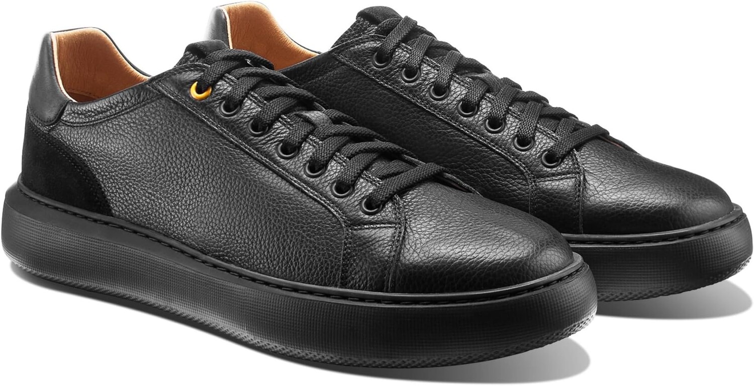 

Кроссовки Sunset Sneakers Samuel Hubbard, черная кожа, Черный