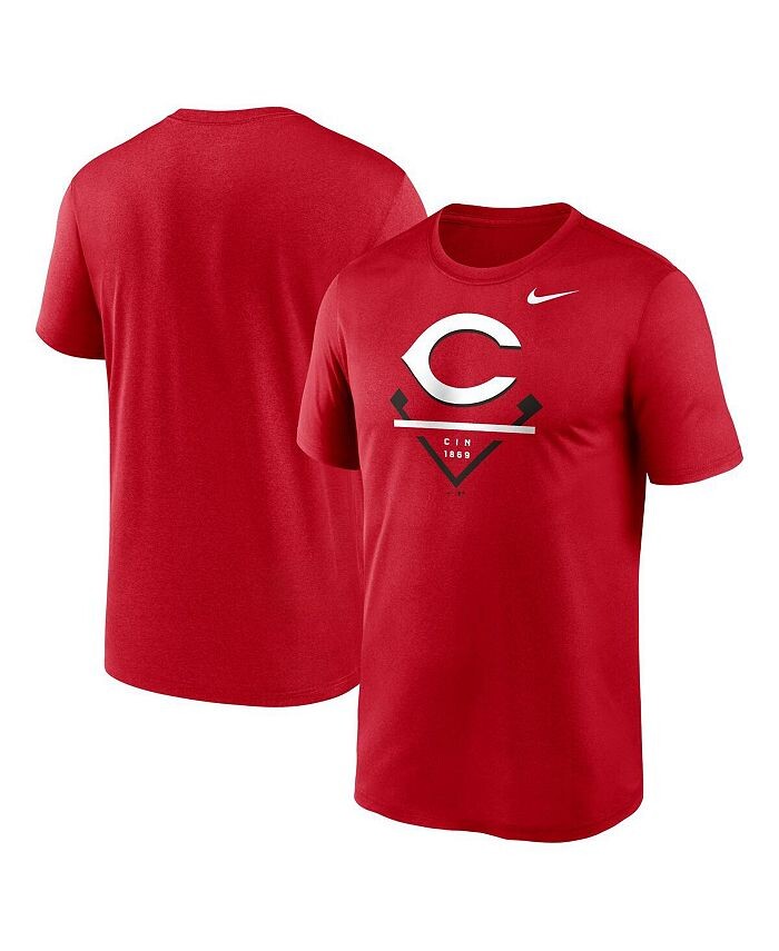

Мужская красная футболка Cincinnati Reds Icon Legend Legend Nike, красный