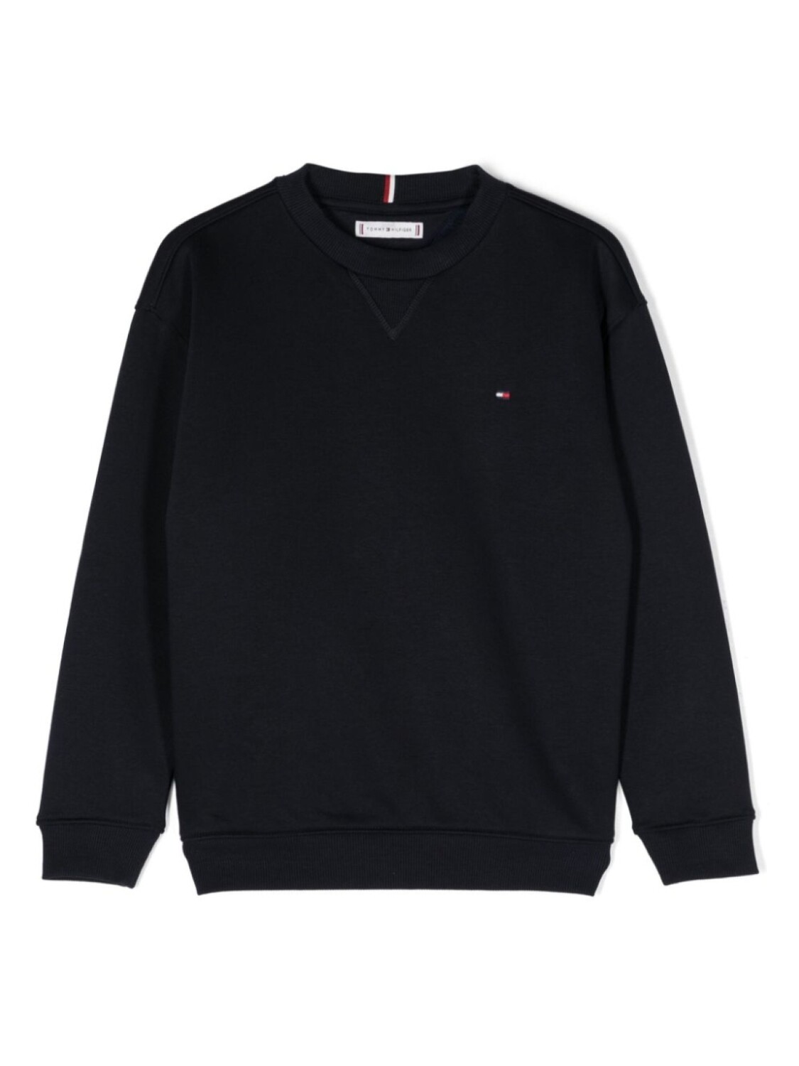 

Джерси-толстовка с вышитым логотипом Tommy Hilfiger Junior, синий