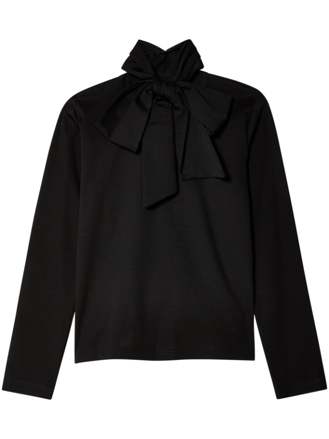

Noir Kei Ninomiya футболка с бантом, черный