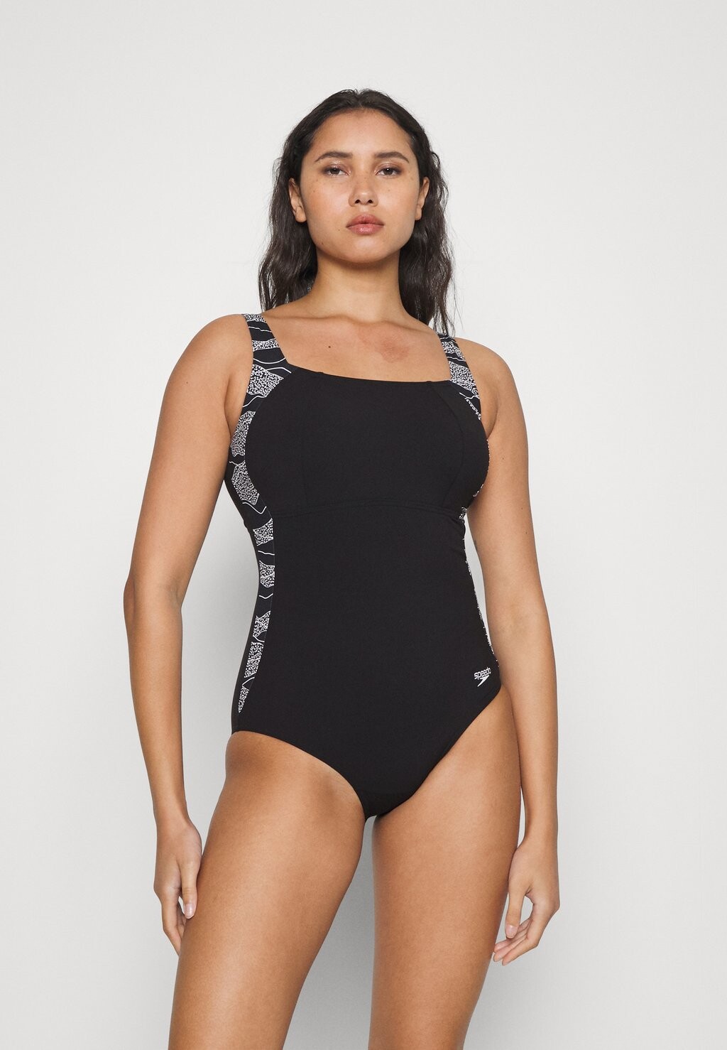 

Купальный костюм Speedo, черно-белый, Черный