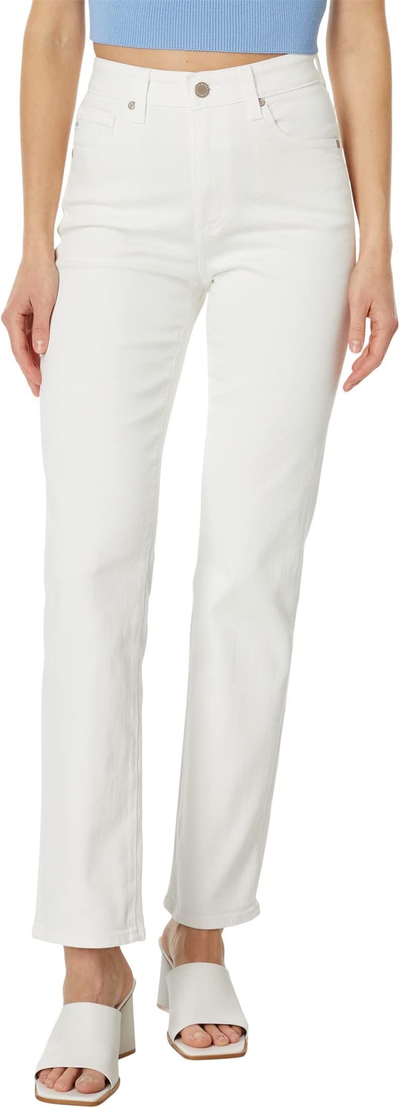 Джинсы Saige in Modern White AG Jeans, цвет Modern White