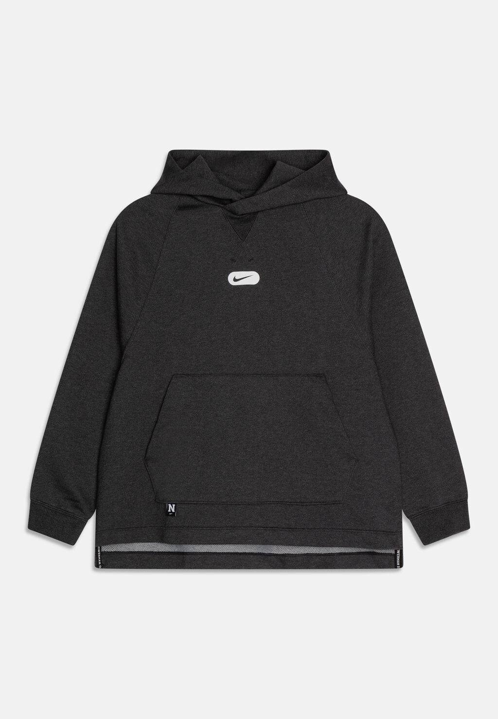 

Толстовка B Nk Gym Issue Fleece Top Nike, цвет black/white