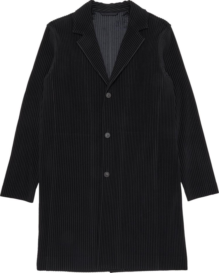 

Куртка Homme Plissé Issey Miyake Basics Long 'Black', черный