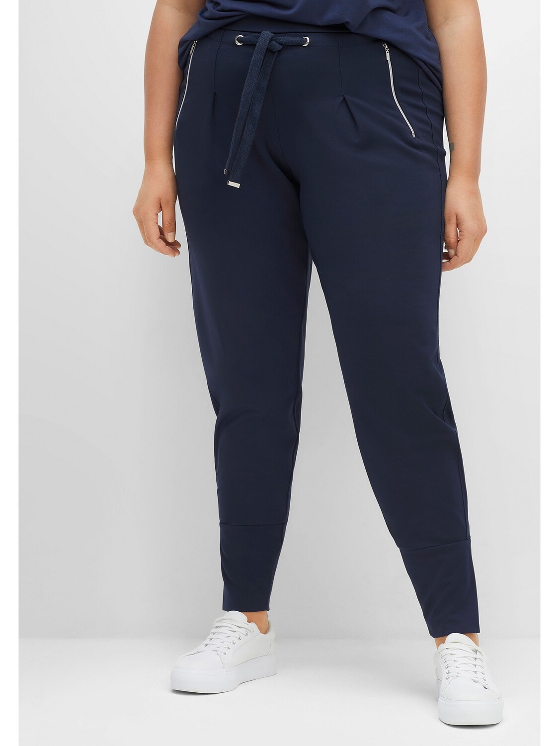 

Брюки sheego Joggpants, ночной синий