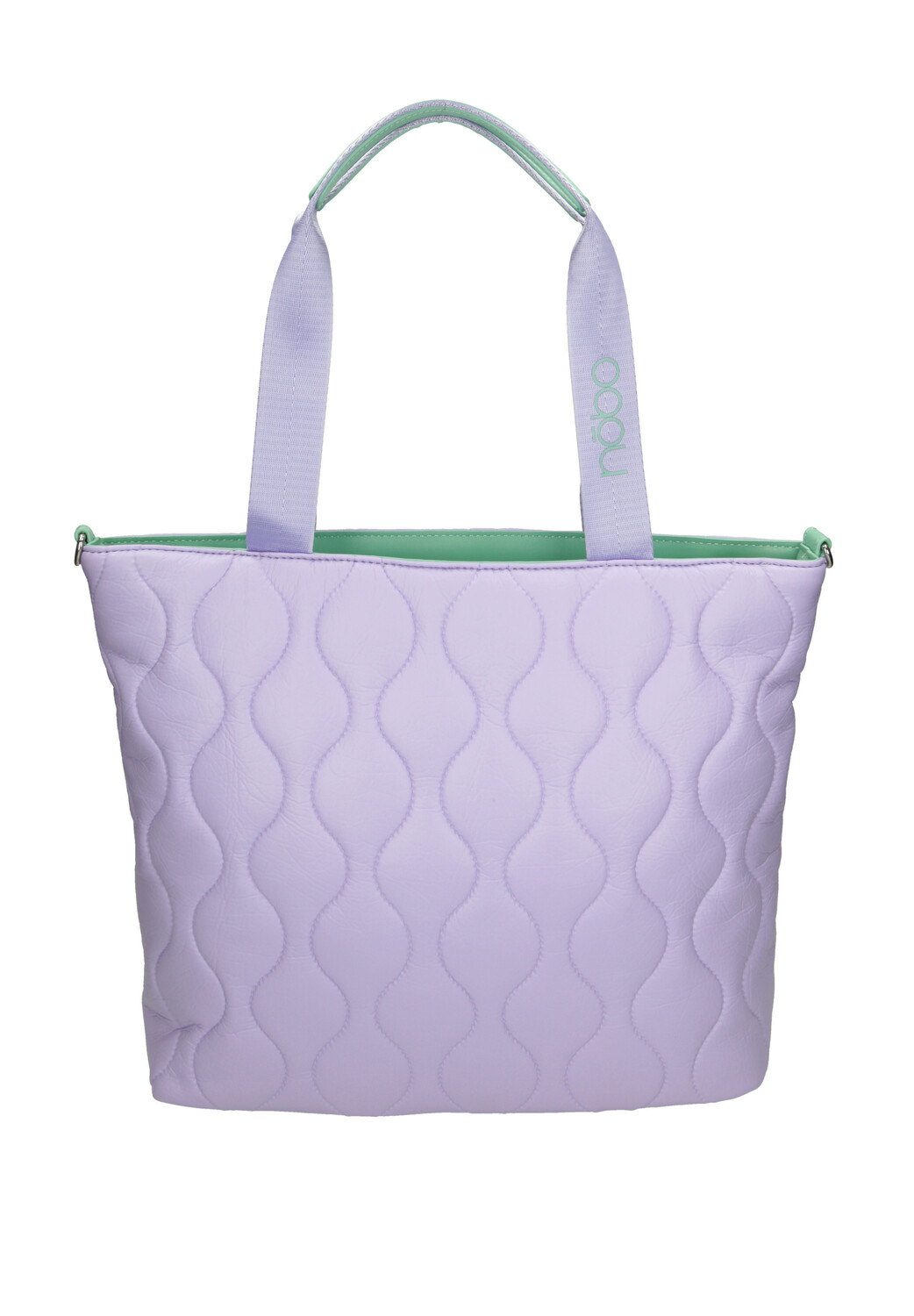 

Сумка шоппер Nobo Bags Quilted, фиолетовый