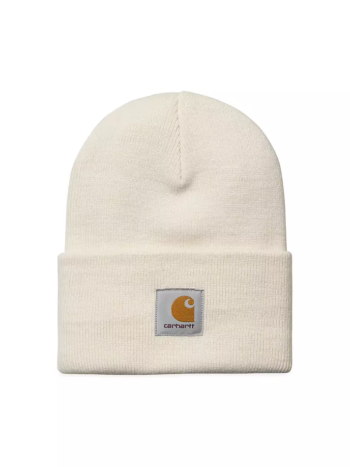 

Шапка ребристой вязки с логотипом Carhartt Wip, цвет natural