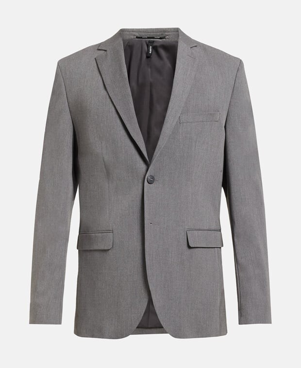 

Блейзер Selected Homme, серый