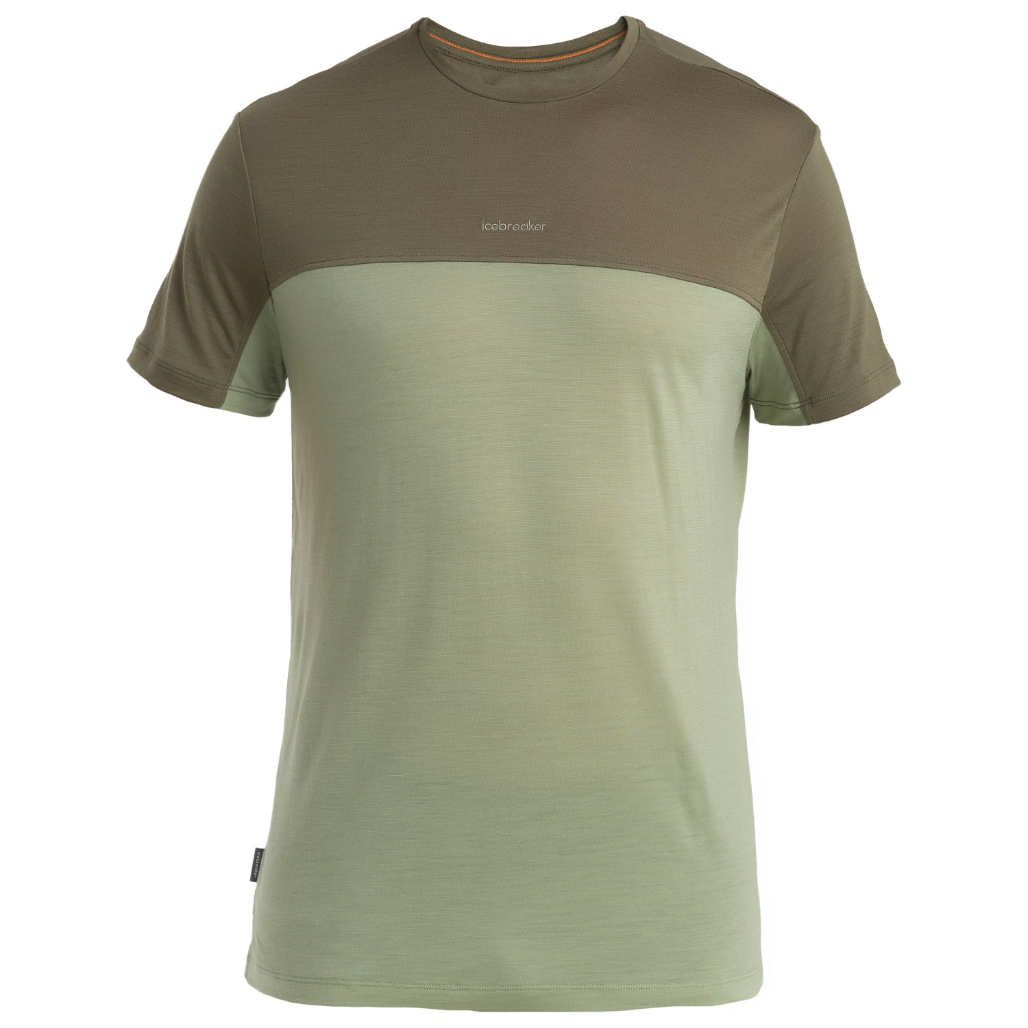 

Рубашка из мериноса Icebreaker Merino 125 Cool Lite Sphere III S/S CB, цвет Lichen/Loden/Colour Block