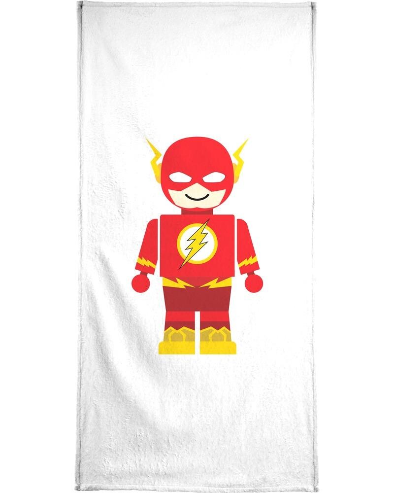

Полотенце для ванной Juniqe Flash Toy, цвет Gelb & Rot