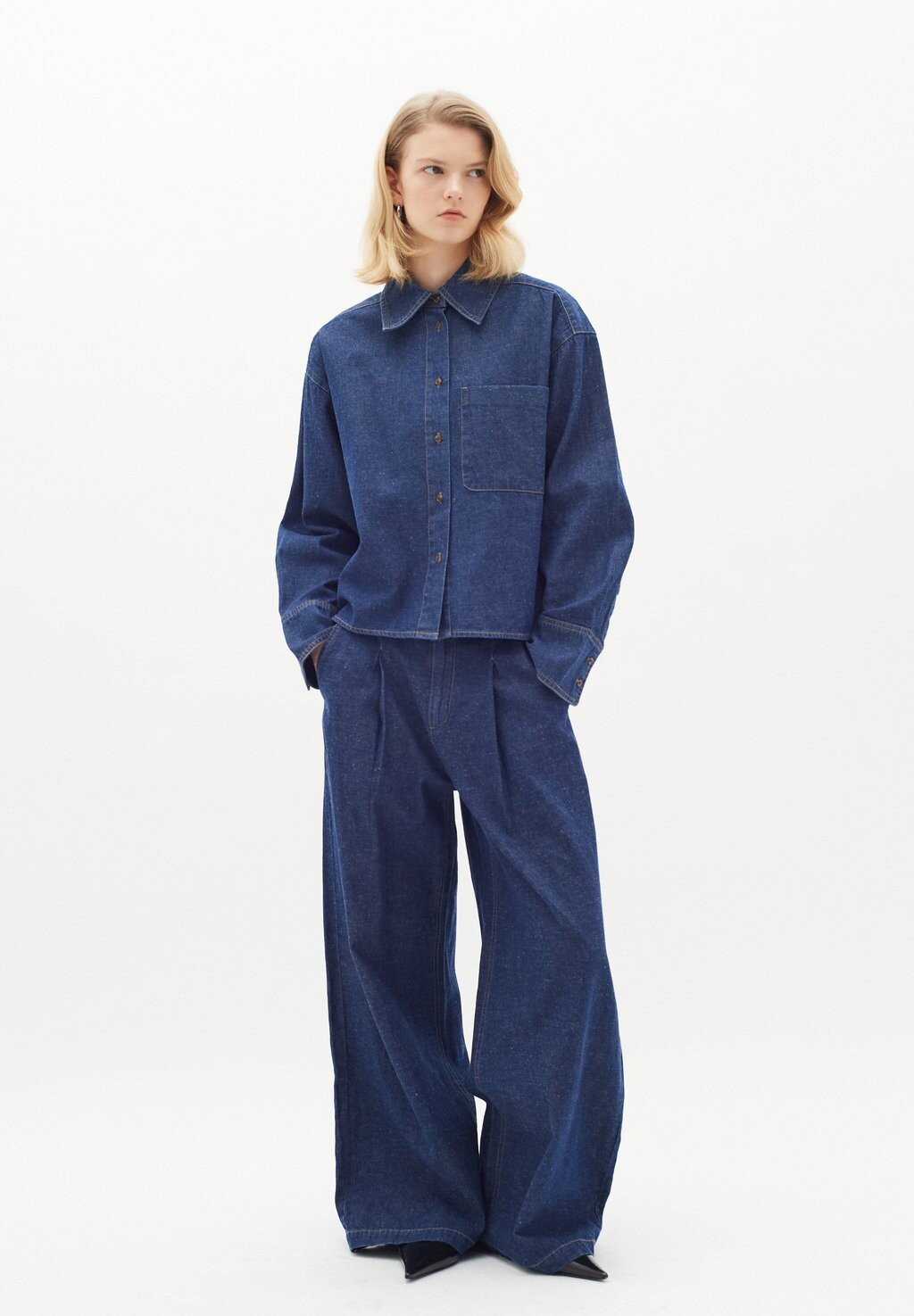 

Джинсы свободного кроя JAYAIW WIDE InWear, синий деним
