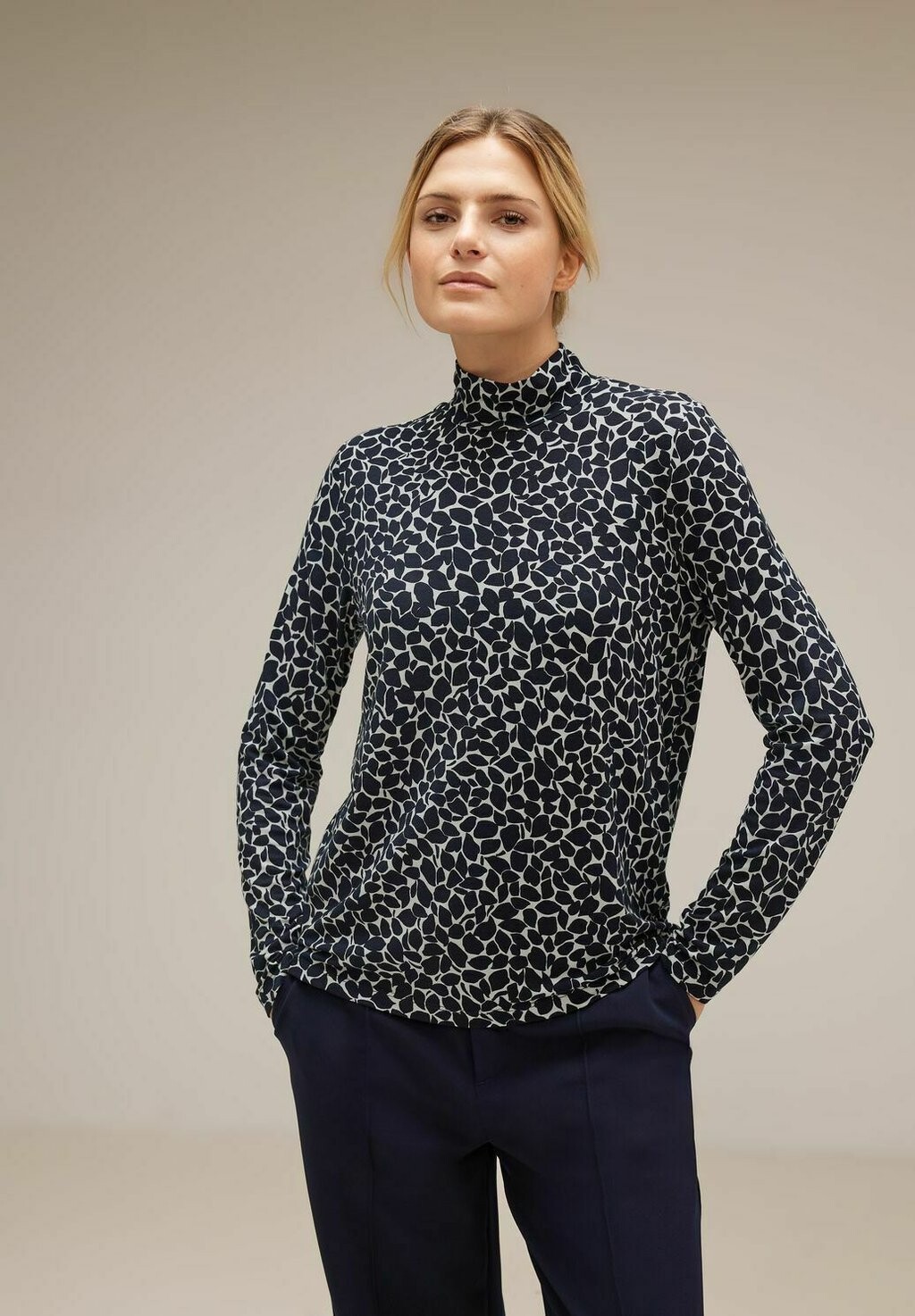 

Рубашка с длинным рукавом Street One, цвет blau