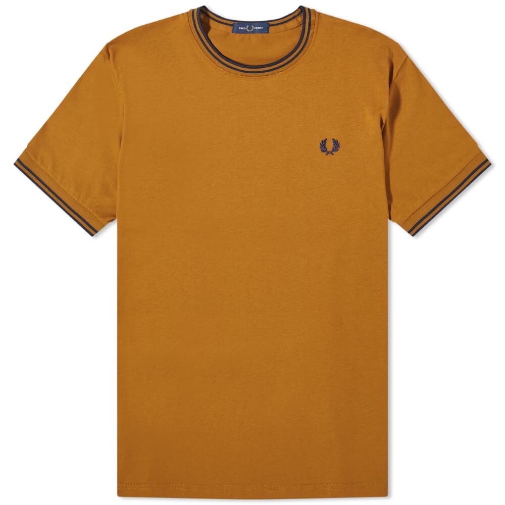 

Футболка Fred Perry с двойным вырезом