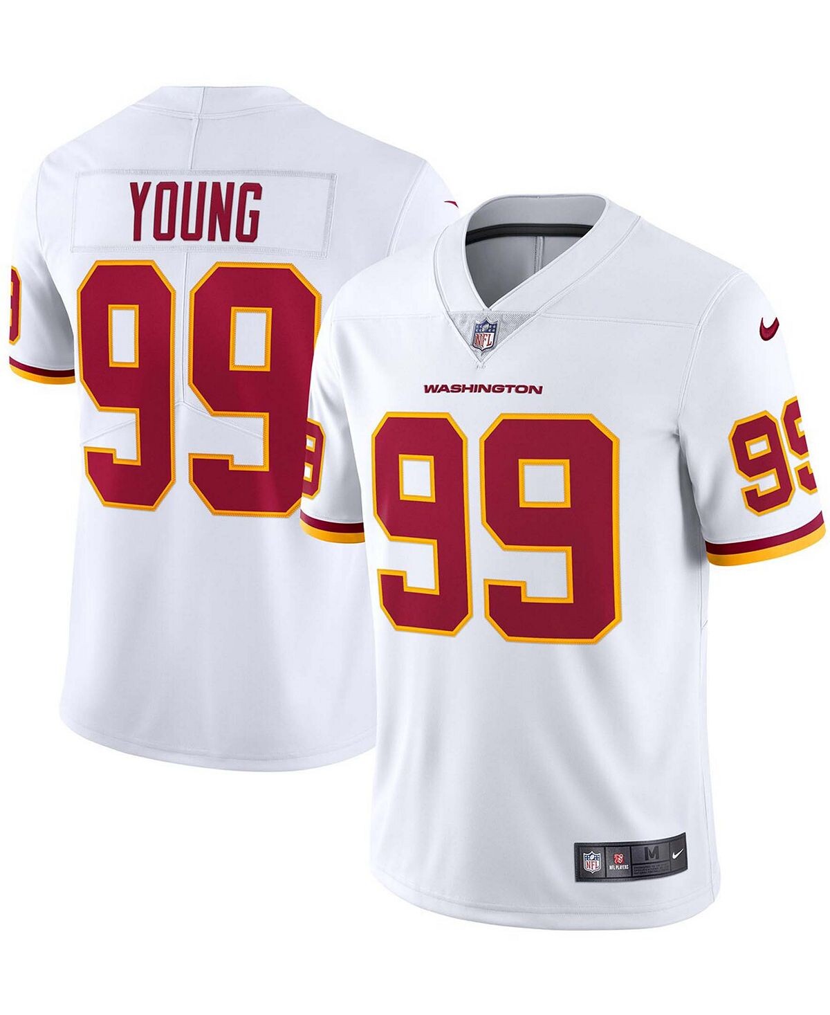 

Мужское джерси Chase Young White Washington Football Team Vapor Limited Nike