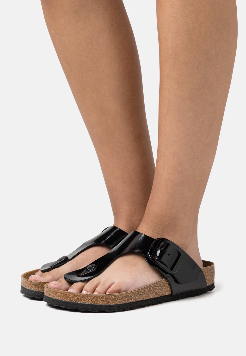 

Сандалии с Т-образной перемычкой Birkenstock, черный