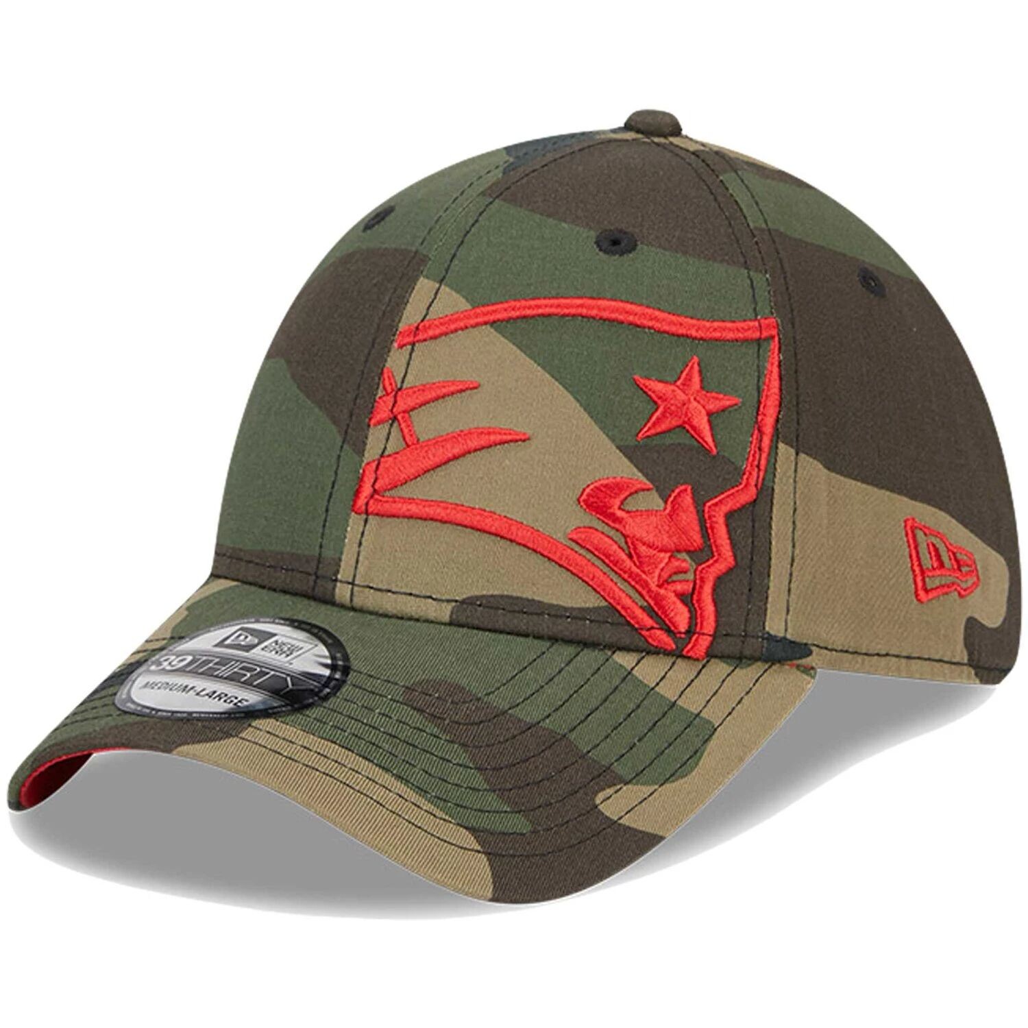 

Мужская камуфляжная кепка New Era New England Patriots Punched Out 39THIRTY Flex Hat