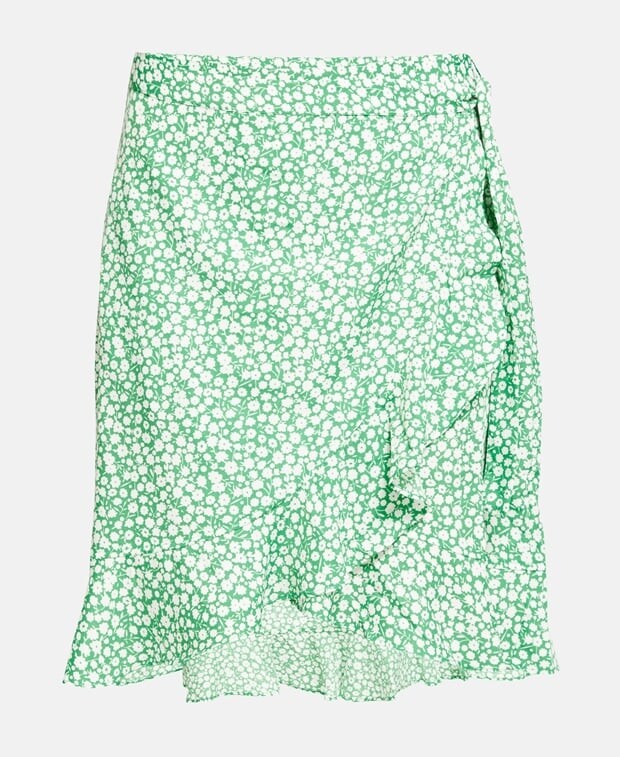 

Юбка А-силуэта Vero Moda, лаймовый