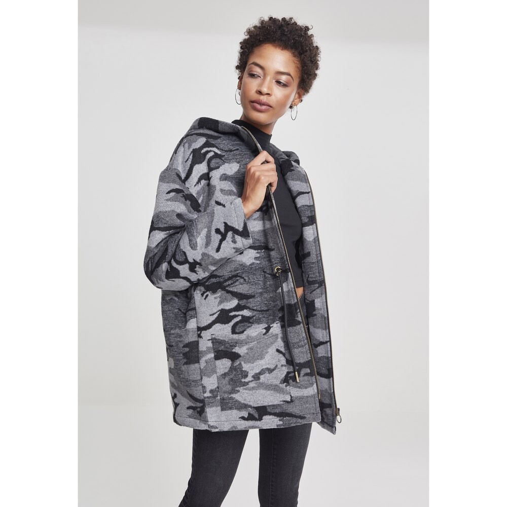 

Парка Urban Classics Oversize Camo, черный