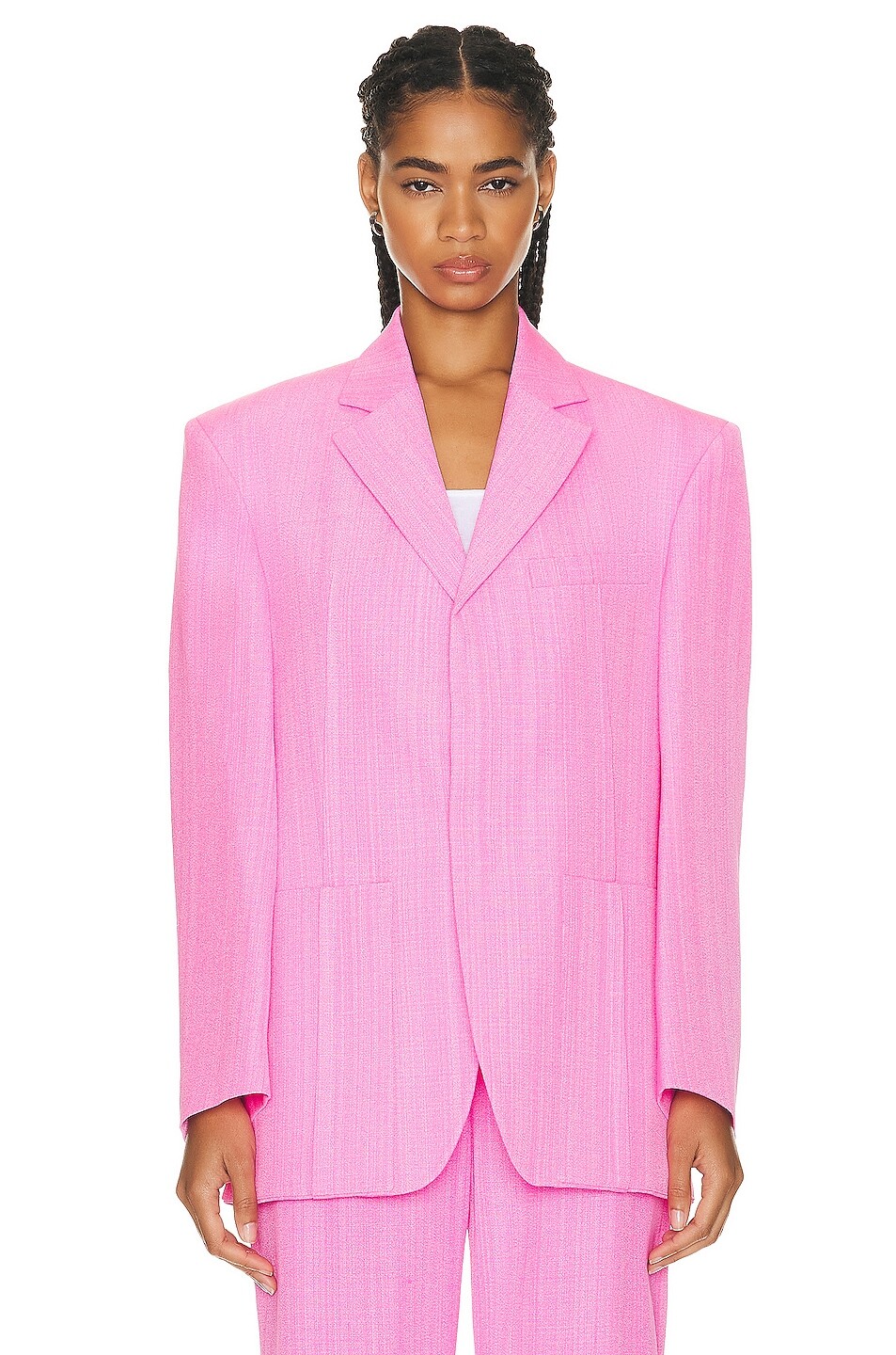 

Блейзер Jacquemus La Veste D'Homme, розовый