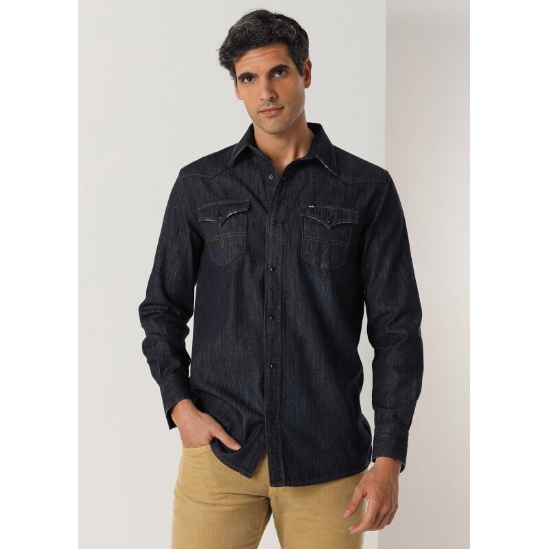 

Рубашка с длинным рукавом Lois Jeans, синий