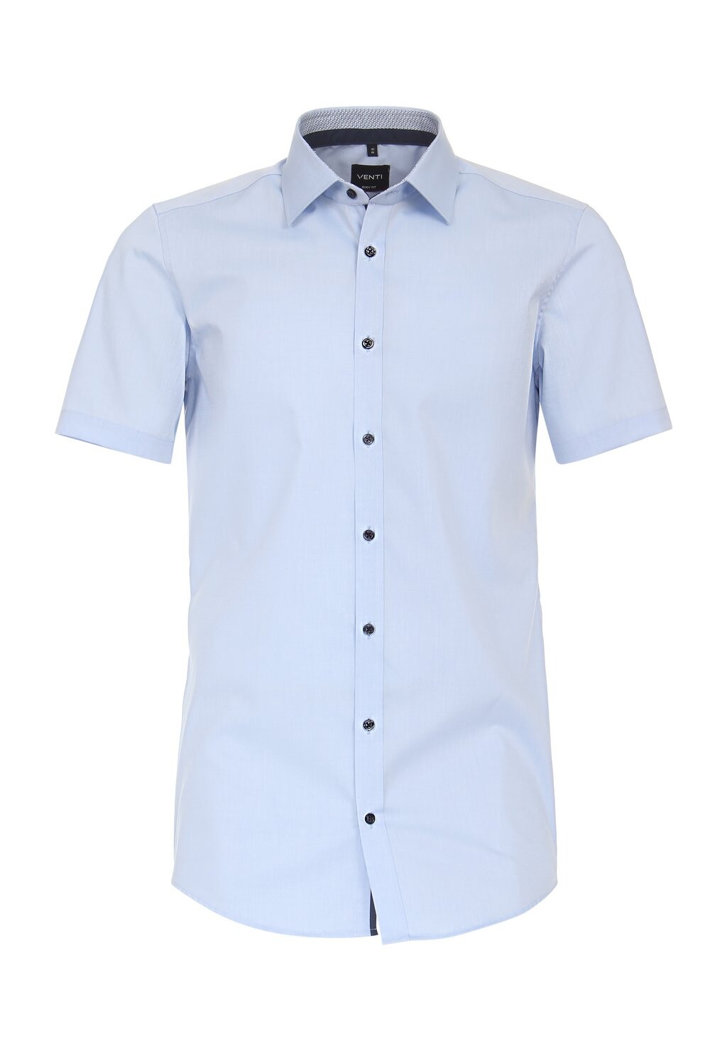 

Деловая рубашка BUSINESS KURZARM UNI BODY VENTI, цвет hellblau