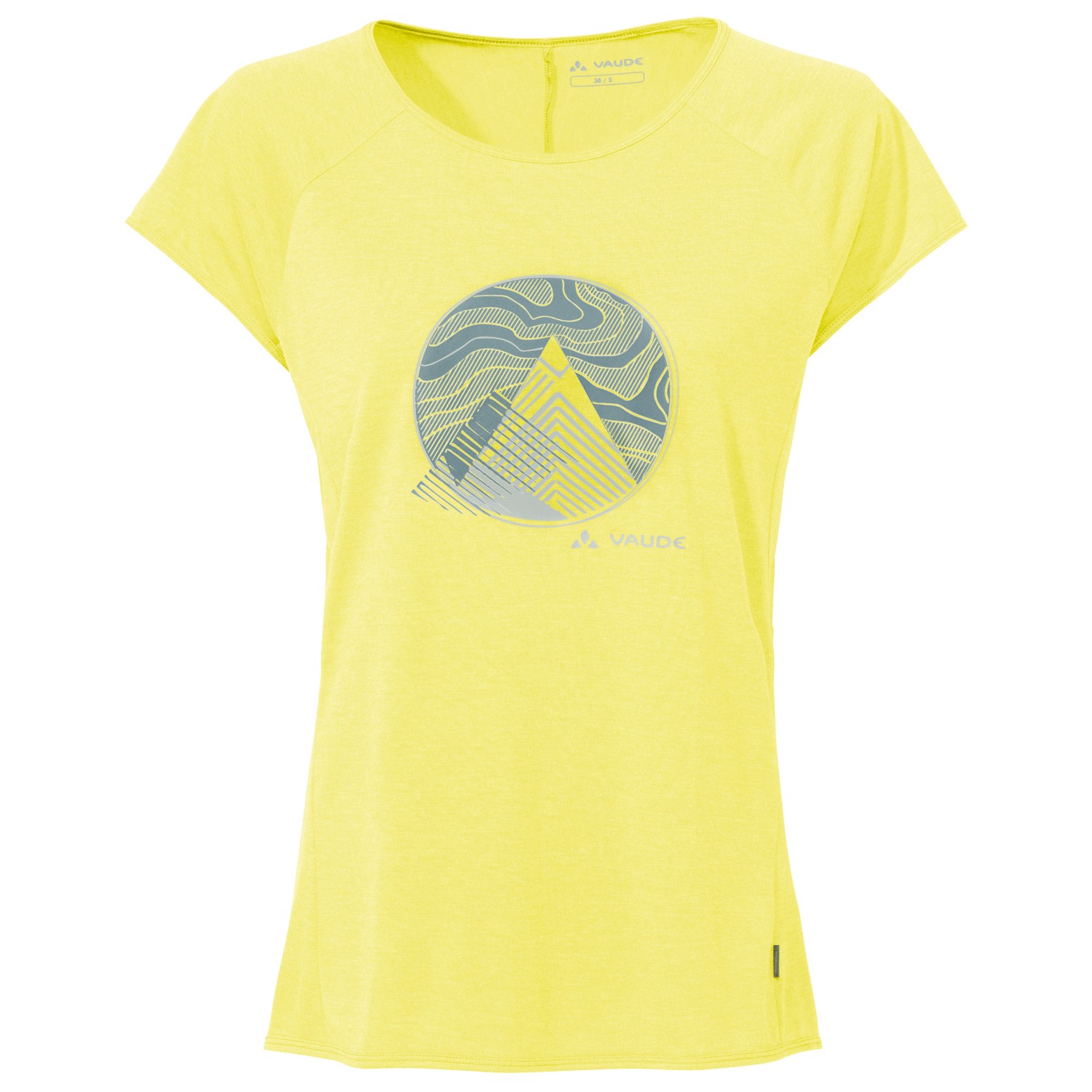 Функциональная рубашка Vaude Women's Tekoa T Shirt II, цвет Mimosa функциональная рубашка vaude tekoa t shirt iii цвет nordic blue