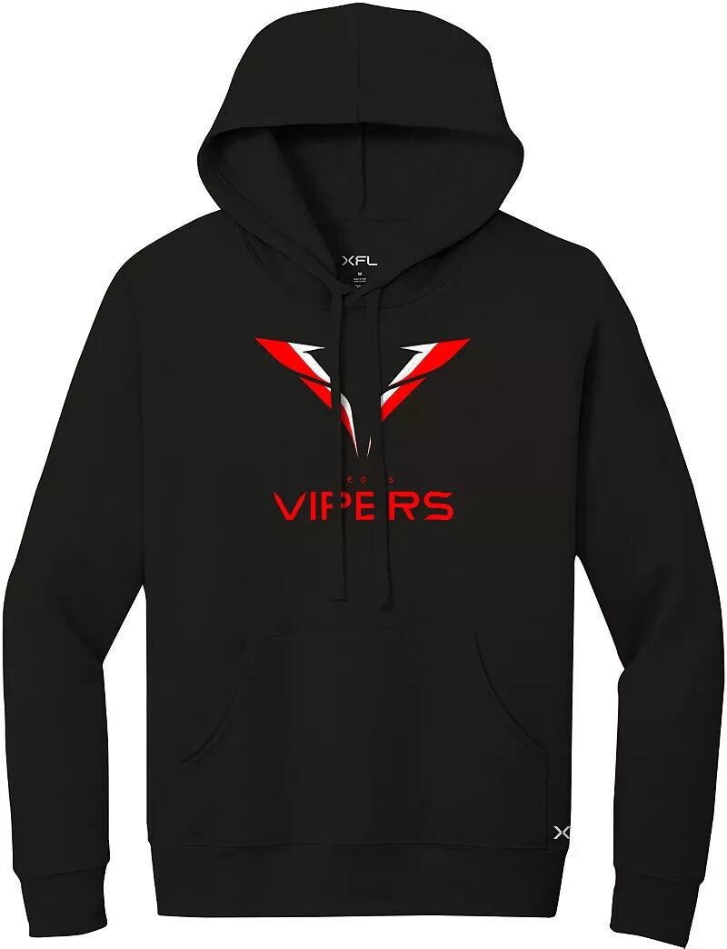 

Женская черная толстовка с логотипом Vegas Vipers Lockup Xfl