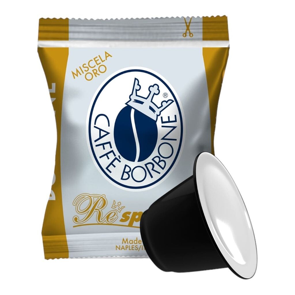

50 капсул Caffè Borbone REspresso GOLD с совместимым кофе Nespresso Caffè Borbone Caffé Borbone