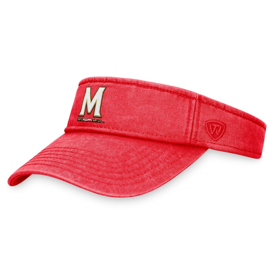 

Козырек Top of the World Maryland Terrapins, красный