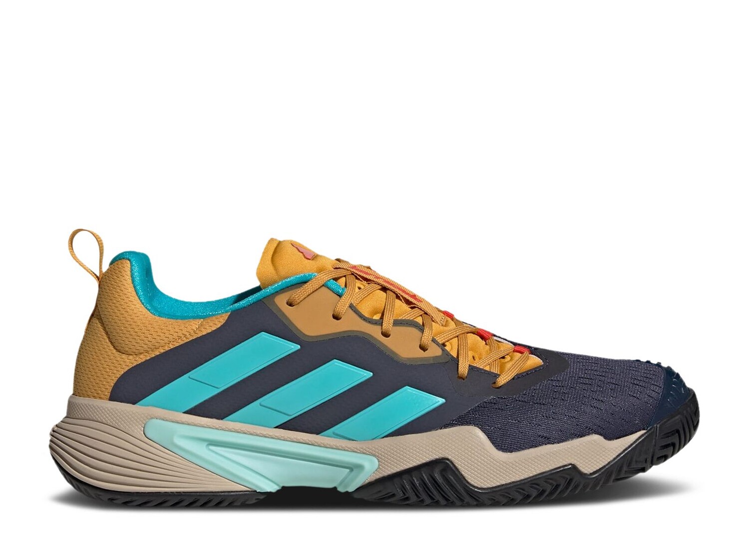 

Кроссовки adidas Barricade 'Shadow Navy Preloved Yellow', синий
