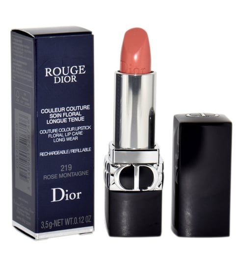 Г, многоразового использования Dior, Rouge, Lipstick 219 Rose Montaigne Satin Lipstick, 3,5