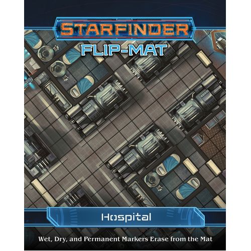 Игровое поле Starfinder Flip-Mat: Hospital Paizo Publishing