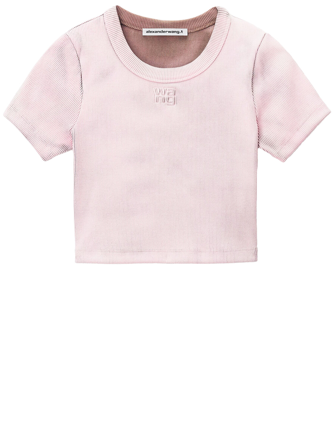 

Футболка Alexander Wang Logo, розовый