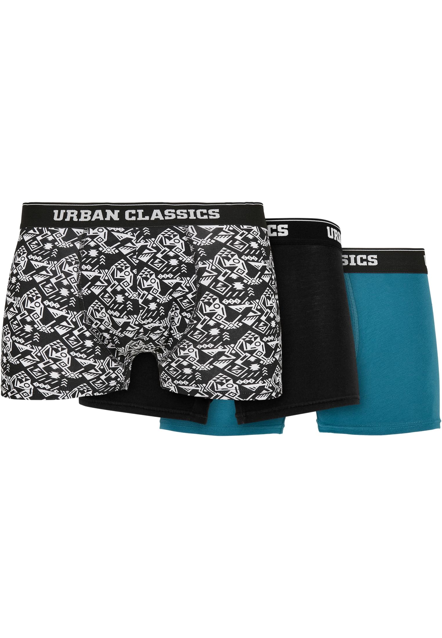 Боксеры Urban Classics s, цвет detail aop/black/jasper