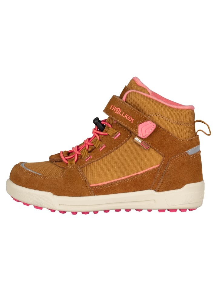 

Сапоги Trollkids Mid Cut Gryllefjord, цвет caramel