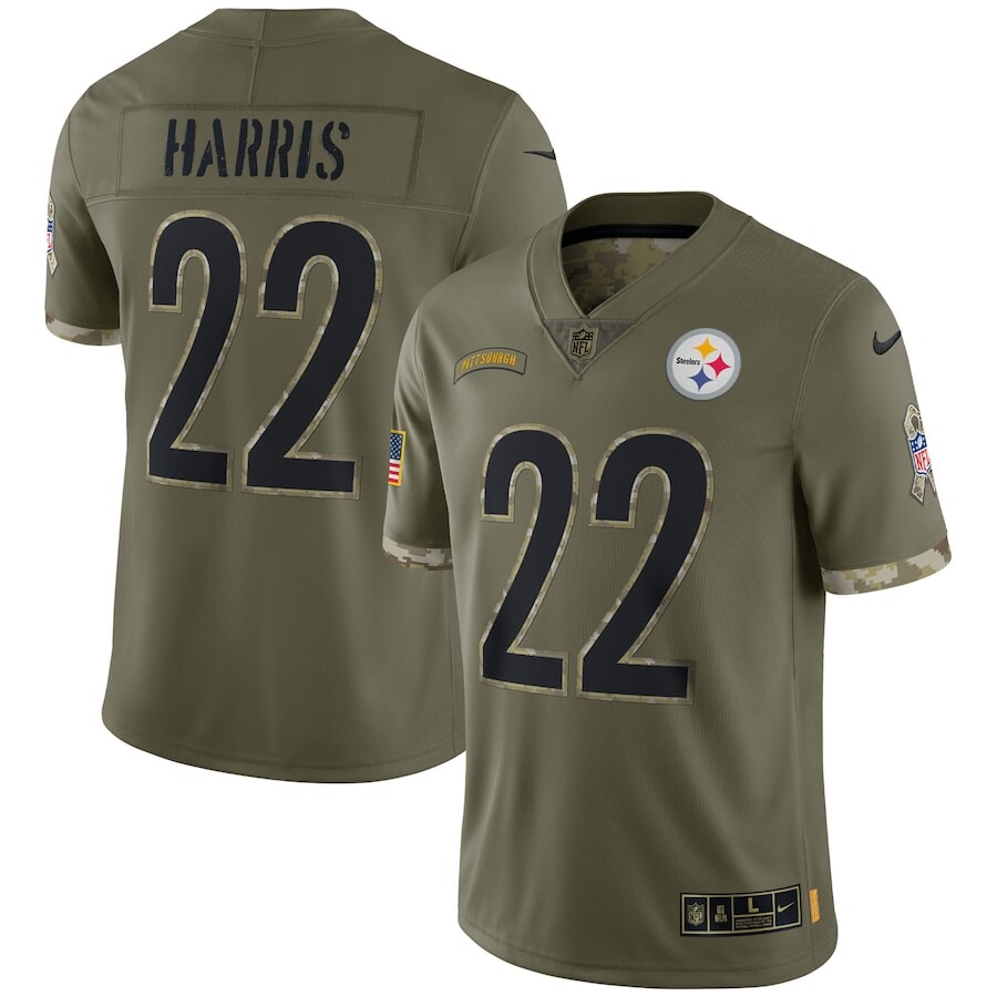 

Джерси Nike Pittsburgh Steelers, оливковый