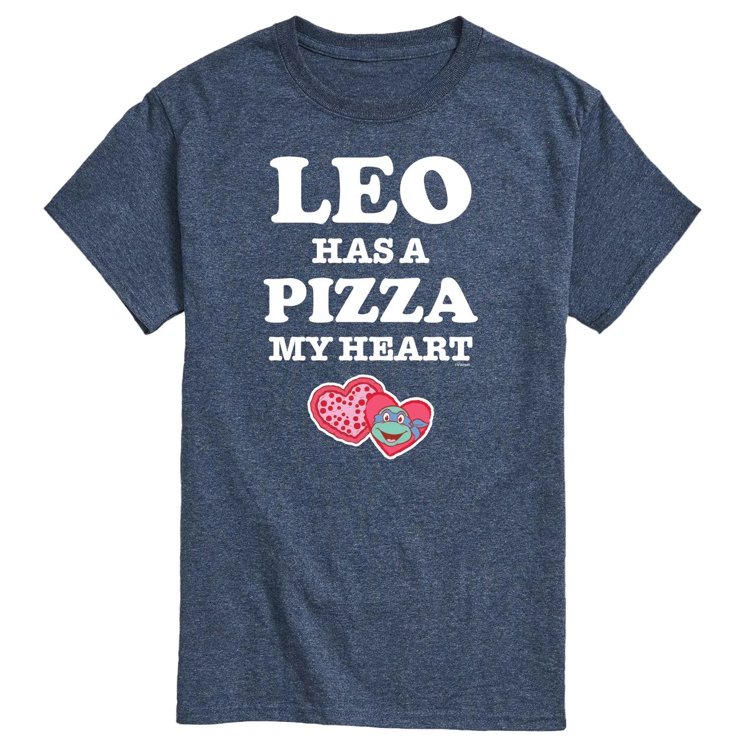 Мужская футболка TMNT Pizza My Heart Leo Licensed Character richardson rhiannon pizza my heart