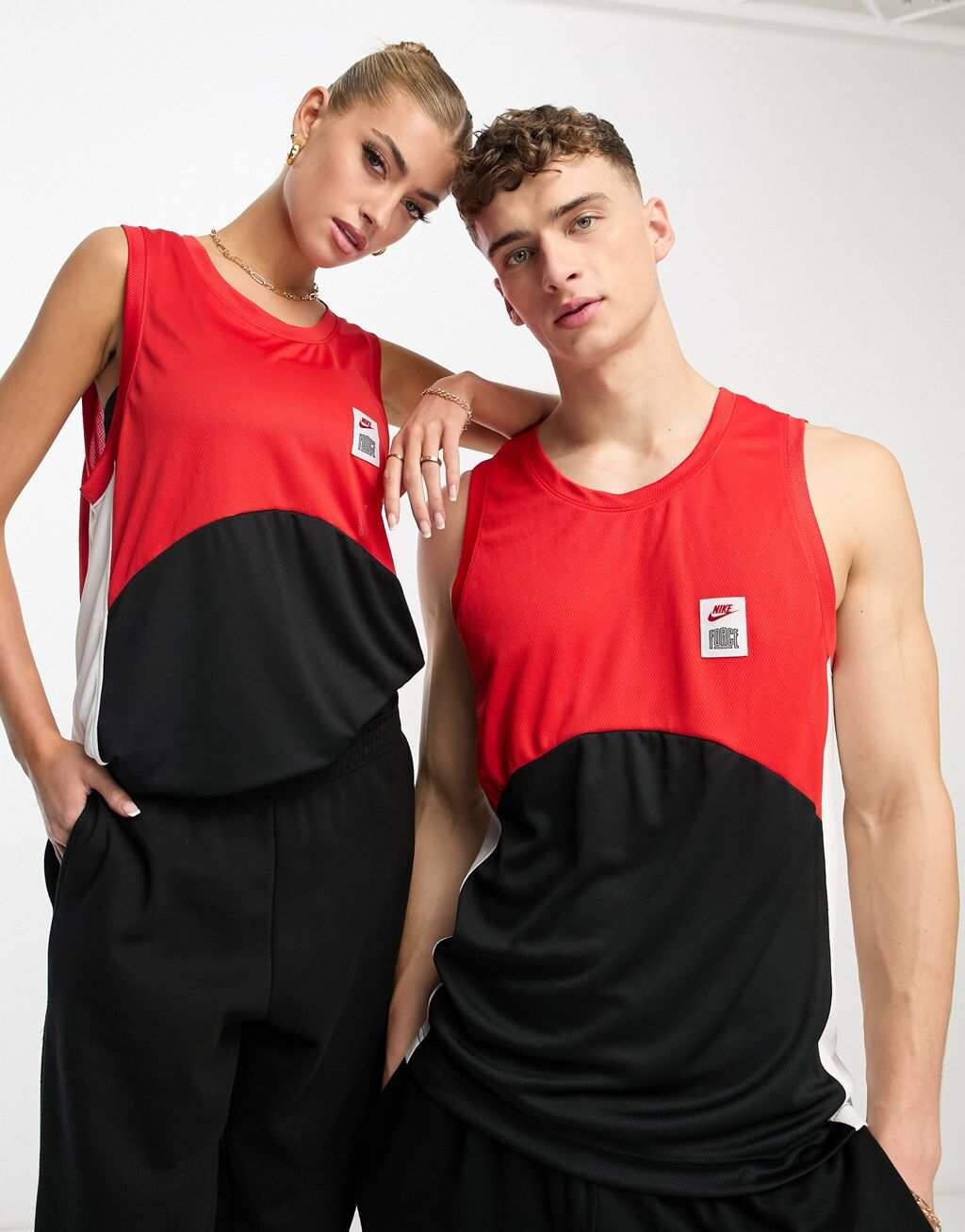 

Красная футболка унисекс Nike Basketball Starting 5 Dri-Fit, Красный