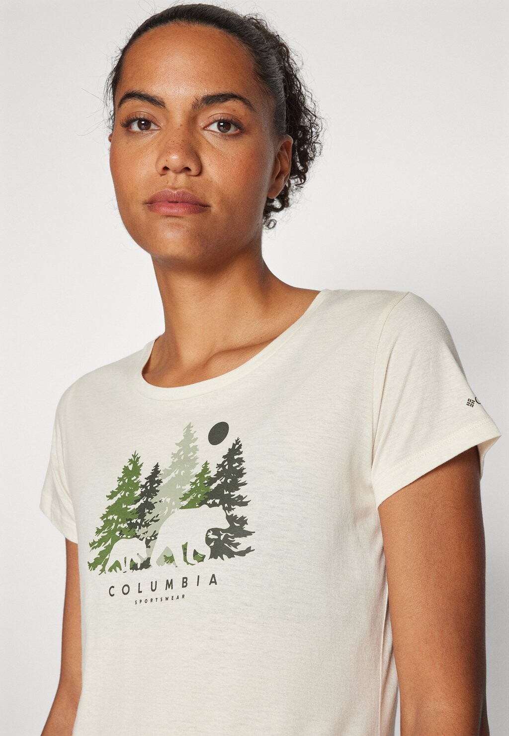 

Принт на футболке DAISY DAYS™ GRAPHIC TEE Columbia, серый